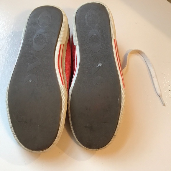 Coach Elen Red sneakers - Picture 7 of 9